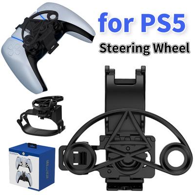 Mini Steering Wheel for Sony PS5 Game Controller Accessories 3D Printing Racing Games Steering Wheel Replacement