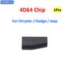 Ecusells Car Key Chip ID4D64 4D64 Carbon Transponder Chip TP21 for Chrysler For Jeep For Dodge Transponer Chip