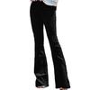 New Women's High-Waisted White Flare Denim Pants - Slimming European & American Style