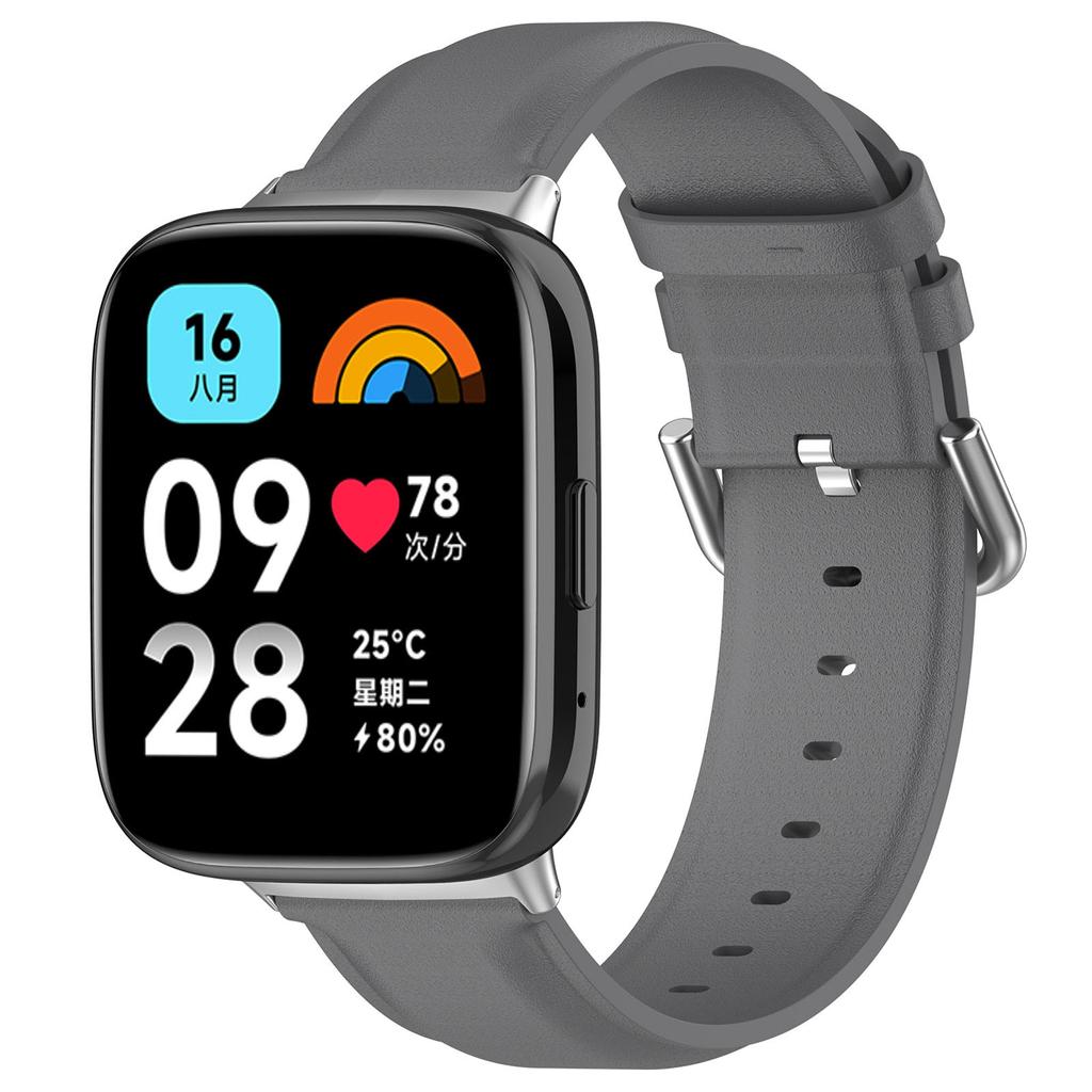 Verstellbares PU-Uhrenarmband für Watch 3 Active/Lite Uhr Stilvolle Uhrenarmbänder Wasserdichtes Ersatz-Armband