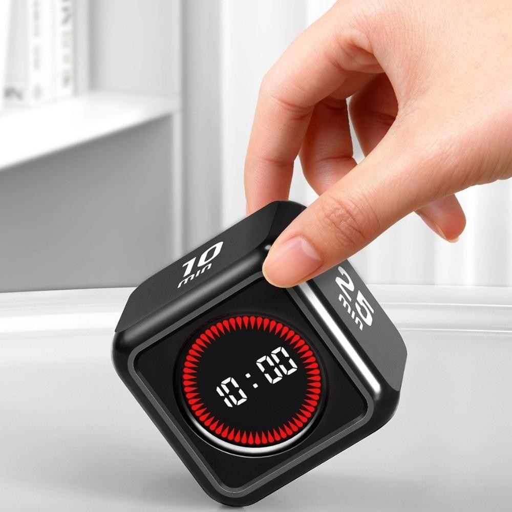 Gravity Sensor Visual Flip Timer LED Display Countdown Timer Gravity Sensing Timer  Kitchen Use