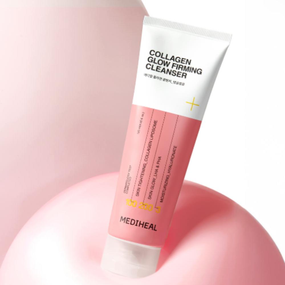 

Mediheal Collagen Tangled Radiance Cleansing Foam 120ml × 2 Brightening & Hydrating Facial Cleanser