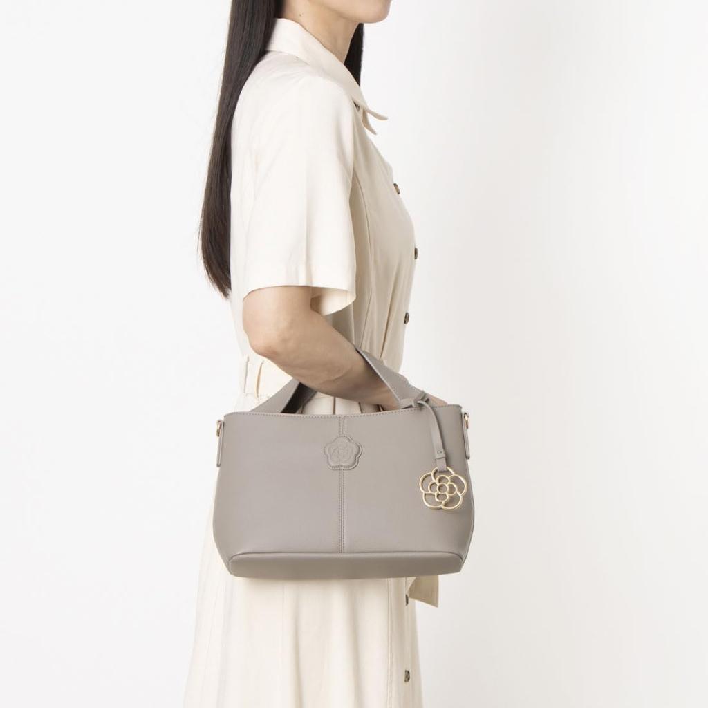 Clessus Depot Gray 2-Way Handbag, Women's,