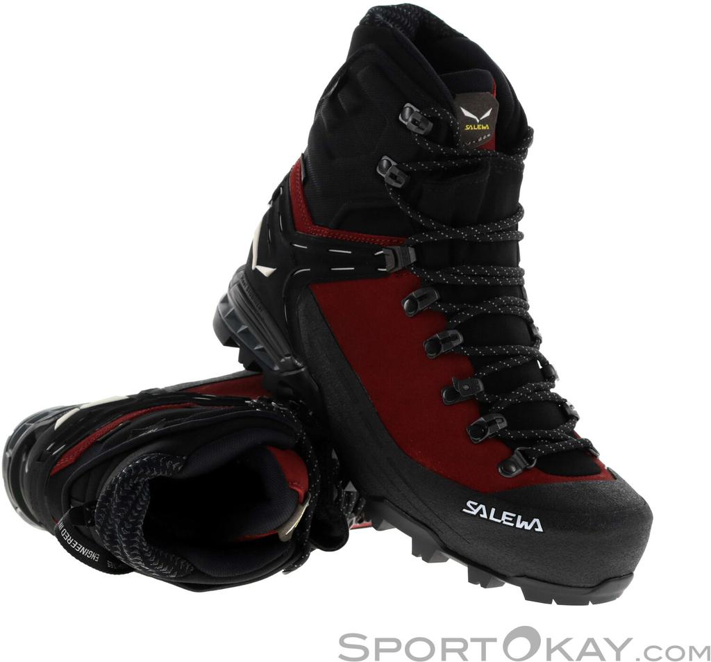 Обувь для треккинга Salewa Ortles Ascent Mid GTX Women syrah/black