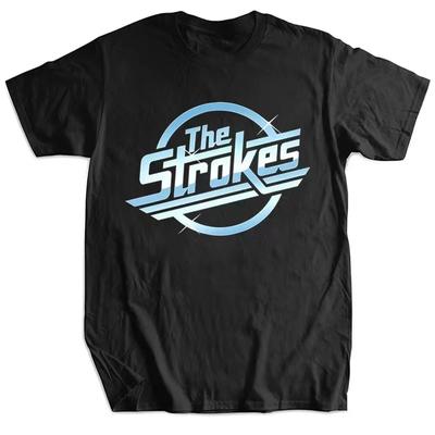 2025 Summer Women's T-shirt Tops The Strokes T Shirt Men Oversized T-shirt Hip Hop Graphic Sleeve Short Women T-shirt Y2KK