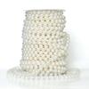 1/2pcs Circular String Plastic Pearl Chain Connecting Beads DIY Decor Handmade Sewing Accessories for Indoor Wedding Party XJM