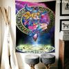MD Wall Tapestry Aesthetic Wall Hanging Printed Fabric Blanket Decorative Tapestries for Bedroom Living Room Home Decor