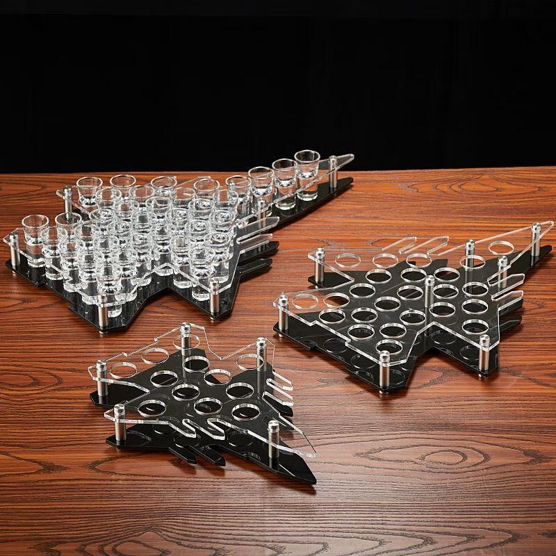 Jiakangming Handmade Glass Shot & Cocktail Set