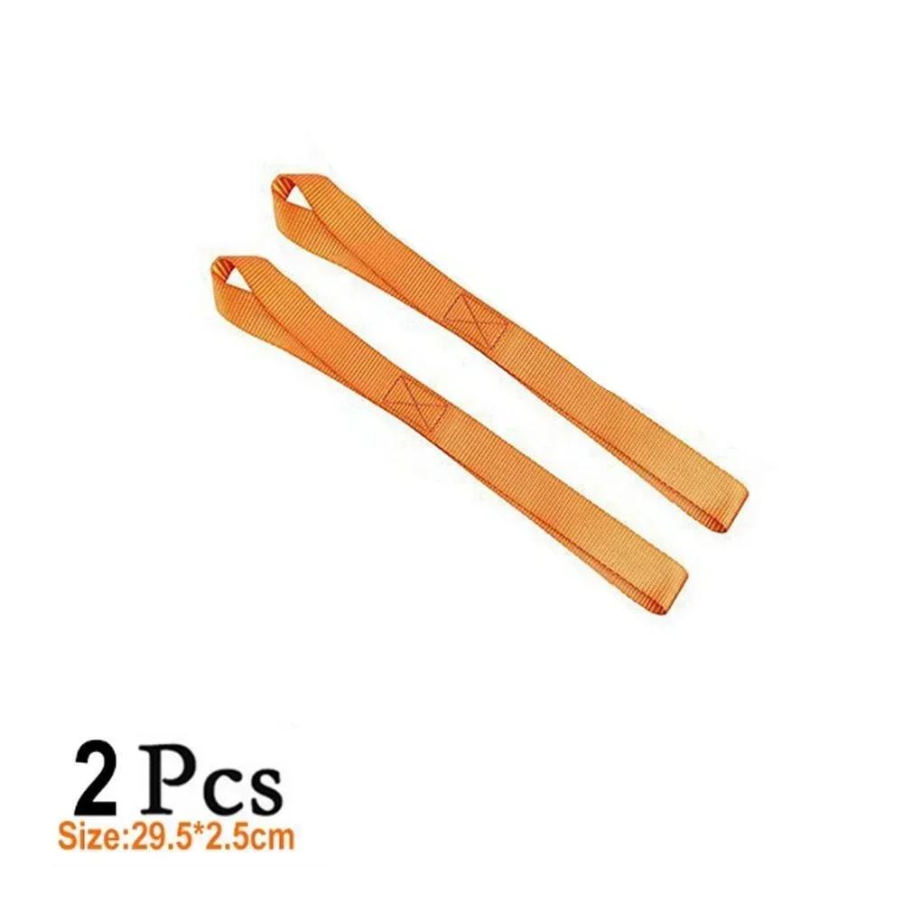 2Pcs Soft Loop Tie Down Straps or Securing ATV Motorcycles Scooters Dirt Bikes Lawn Mutipurpose Motor Tie Downs Luggage Straps