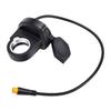 Elektrische Fiets Duim Gashendel met IPX5 Waterdichte 3-pins Connector 108X Snelheidsregeling Vinger Gashendel Accelerator voor