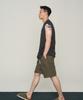 Kakigeulado [Vision Park] Washed Fatigue Shorts (Khaki)