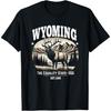 Wyoming Rocky Mountain Elk, The Equality State T-Shirt
