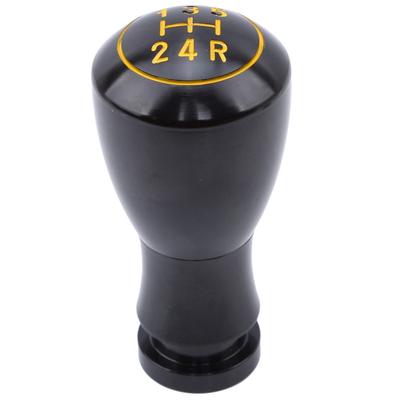 MASO 5 Speed Universal Car Gear Shift Knob Stick Manual Shifter Red Stitch PU Leather