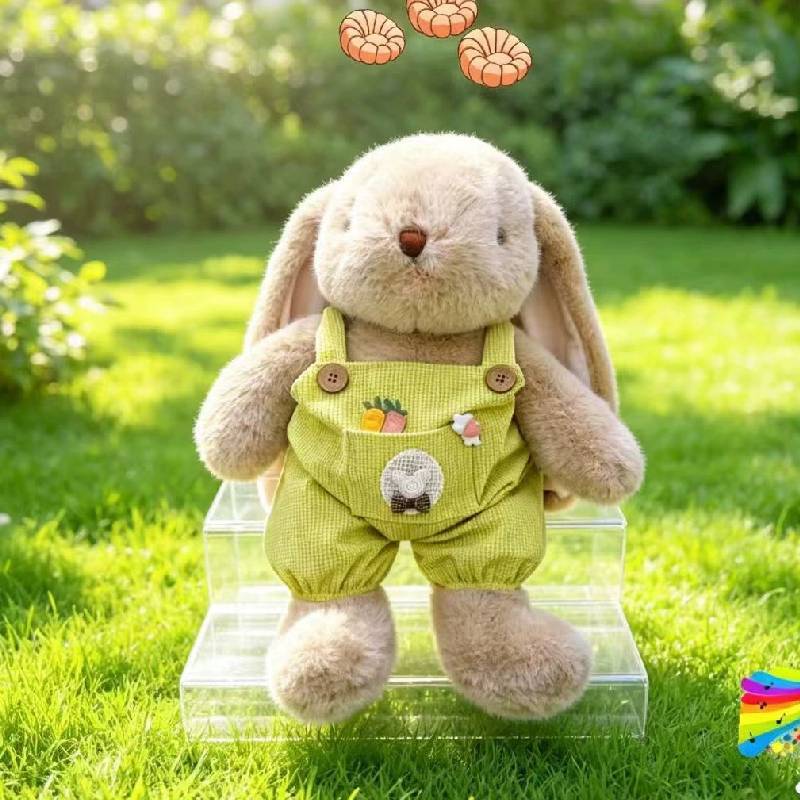 Plüschhasenpuppe mit Baumwollfüllung für Kinder Kinderschlafgeschenk