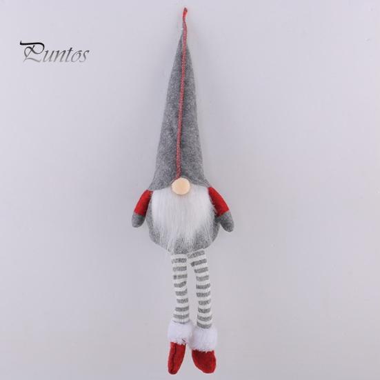 Long-legged Plush Gnome Christmas Doll Decoration, Long Leg Soft Swedish Figurine, Window Decoration Holiday Stuffed Elf Dwarf Ornament for