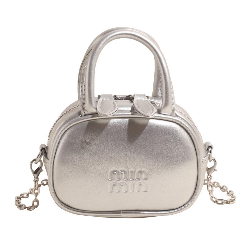 2025 Frühling Damen Stilvolle Mini-Handtasche - Schlichte, vielseitige Umhänge- & Schultertasche