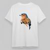 Women's Plus Size Classic T-Shirt Multicolor Polygon Bird Graphic Cotton Tee USA