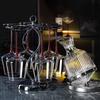 UOSO Luxury Burgundy Red Wine Glass Set