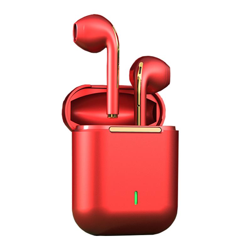 J18 Trådløse Bluetooth-hodetelefoner In-Ear Stereo Ørepropper Håndfri Sportshodetelefoner Gaming Musikk Ørepropper For Android IOS