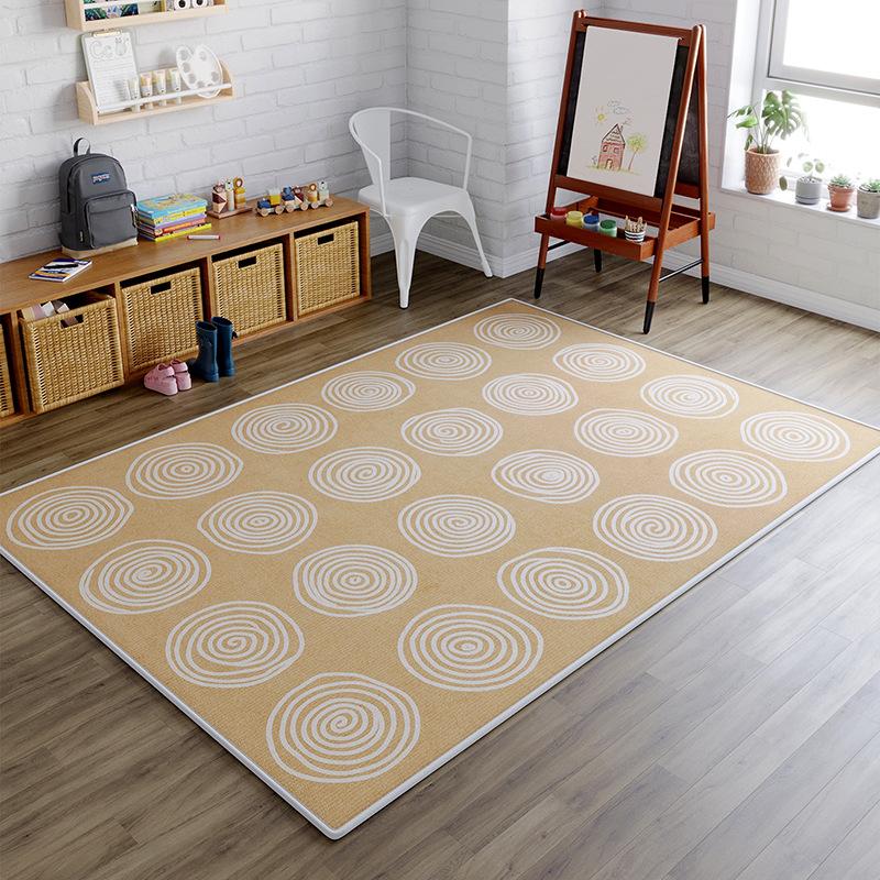 Living Room Carpet Full Floor Baby Crawling Blanket Children S Room Baby Crawling Mat Floor Mat Bedroom Non-Slip Bedside Blanket 153x213cm (5x7 ft)