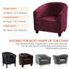 Club Chair Cover Stretch Armchair Slipcover Bar Living Room Tub Protector Cover