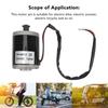 Borstad motor med 420-rem Aluminium Elmotor för Elskoter 24V 120W