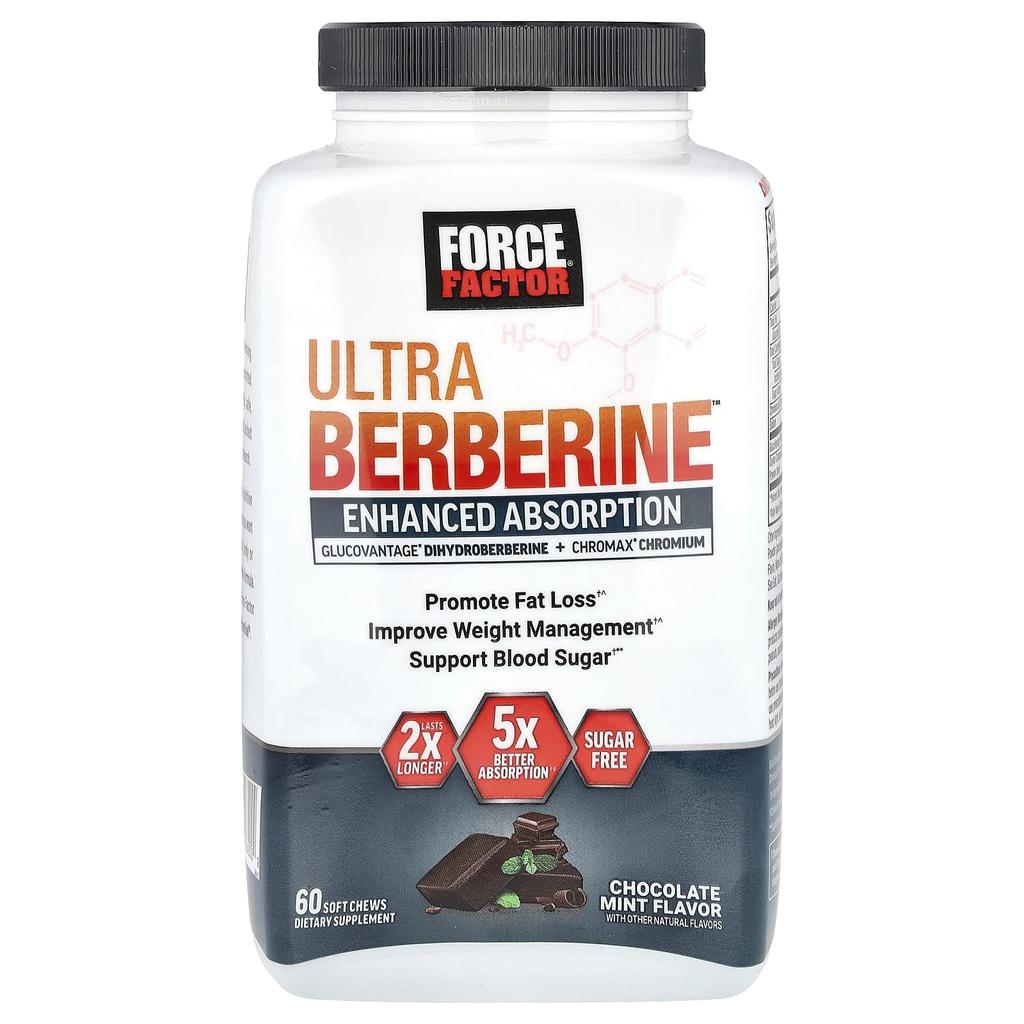 Ultra Berberine™, Chocolate Mint, Soft Chews, 60 Pieces