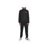 Nike Poly-Knit Tracksuit With Zip-Up Stand Collar Top And Drawstring Joggers Men Tracksuit Black FB7351-010