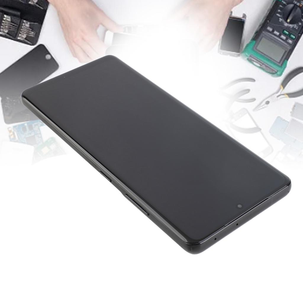 Phone Screen Replacement 6.8 Inch 3D Sensitive Touch with Fingerprint Frame Repair Tools Phone Digitizer Assembly for 1 5G G998B EU