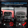 Real Soft Carbon Fiber Trim Sticker LHD RHD For Renault Clio 3 2013 2014 2015 2016 2017 2018 Car Central Control Panel Interior