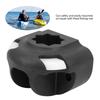 Boat Fishing Rod Fixed Mount Base Kit Plastic Lightweight DIY Canoe Kayak Accessory