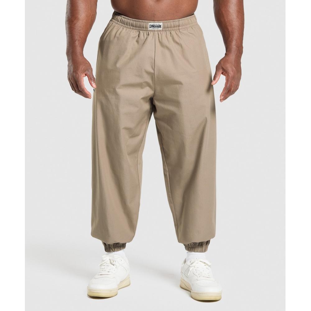 

Gymshark Ripstop Pumper Pants Lifestyle Brown A6a3r Nc0s XS
