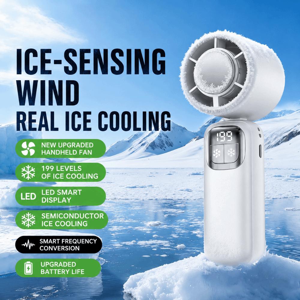 199 High Speed Handheld Fan Cooling Ice Cooler Ice Cooler Fan Cooling Fan  Outdoor Travel Office