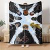 Naruto Blanket Soft Warm Cozy Suitable for Couch Chair Office for All Occasions Playful Design Suitable for Gifting Relatives and Friends