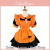 Party Lolita Halloween Pumpkin Maid Costume Magic Girl Role Play Stockings Dress