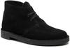 Clarks Bushacre 3 Black Suede Boots