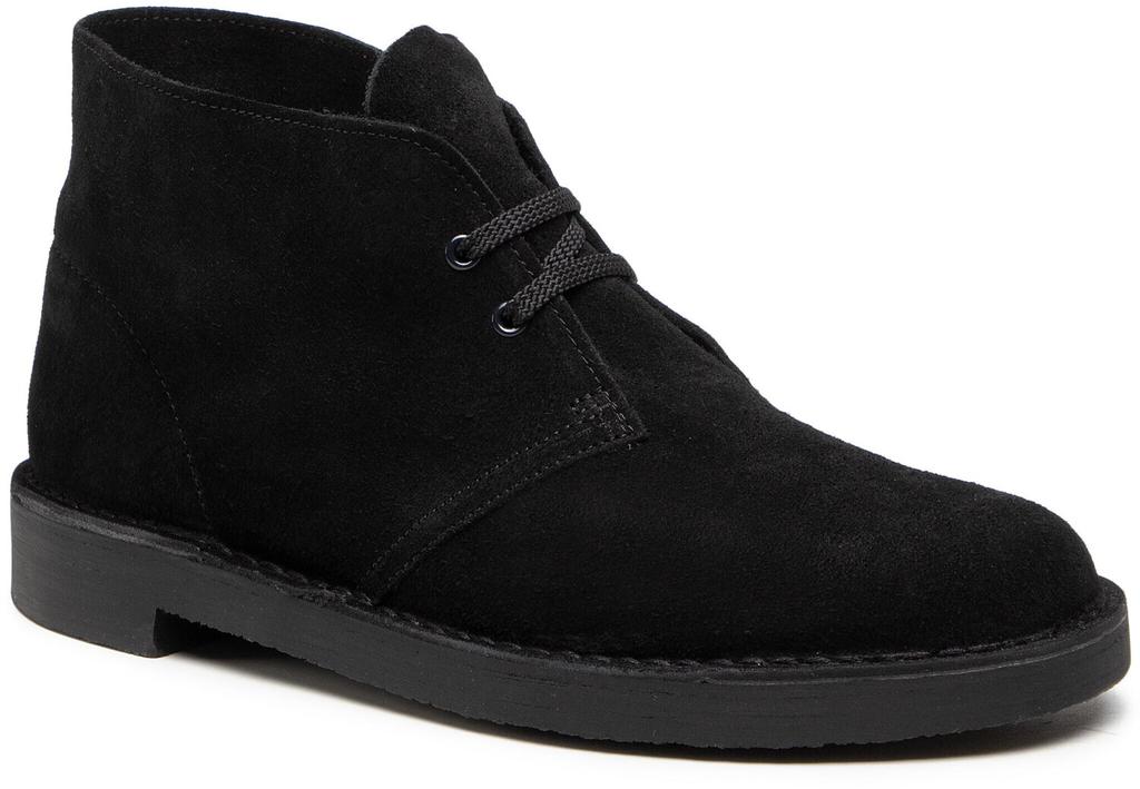 Clarks Bushacre 3 Black Suede Boots
