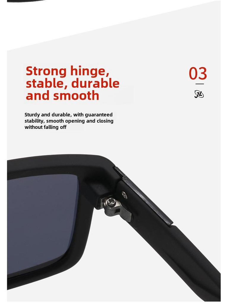 2023 Polarisierte Sportsonnenbrille D918 - Europäische & Amerikanische Retro-Mode für Herren-Radsport