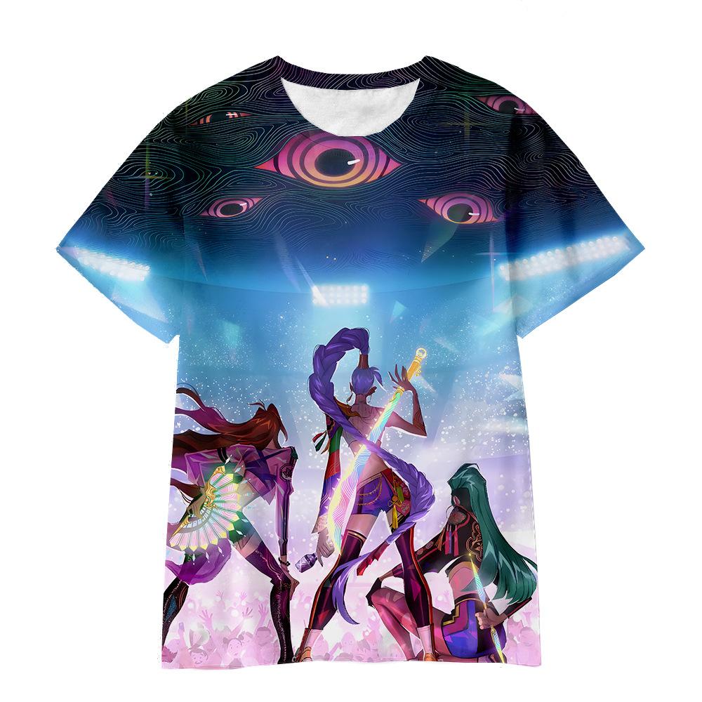 Children's KPop Demon Hunters Graphic T-Shirt In Soft Fabric