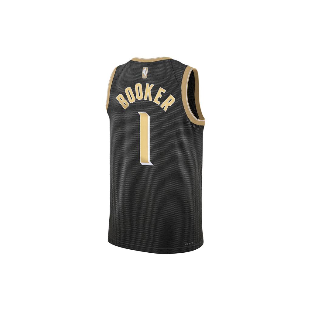 Nike Dri-FIT Devin Booker Phoenix Suns Fan Edition Letter Print V-Neck Pullover Basketball Jersey Men jersey Black FN5905-053
