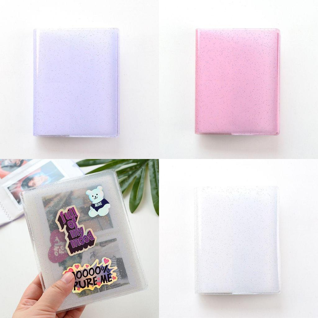 Stilvoller und tragbarer 32/64 Taschen Fotokarten-Sammelordner Hüllenhalter für Kpop-Fans