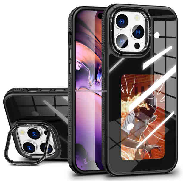 Smart Ink Screen Phone Cover for IPhone 16 15 14 13 Pro E Ink NFC Phone Cases for iPhone 16 Pro Max
