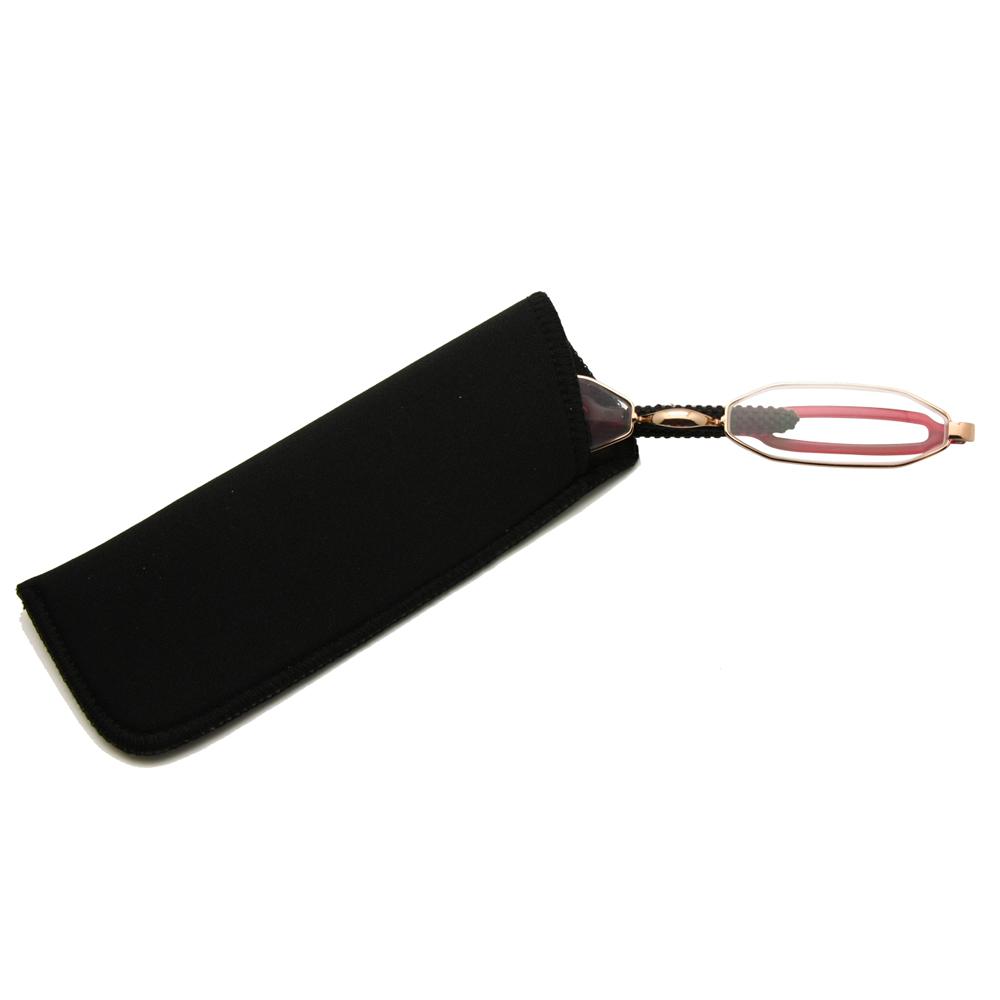 Mini Reading Glasses Thin Flat Flexible Ultra Light Foldable +1.0 to +3.5 Pocket Portable Hyperopia