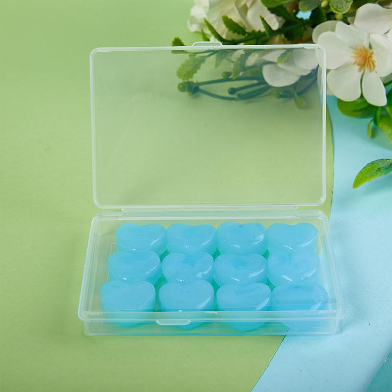 12 Pcs Silicone Ear Plug Reusable Noise Reduction Cancelling Sleeping Protection
