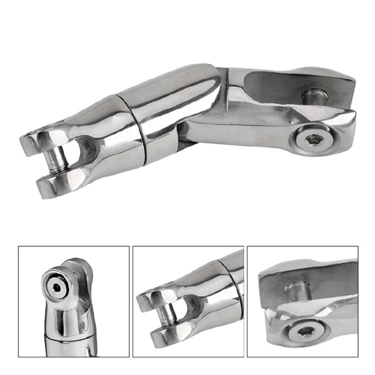 10/12 6/8 UniversalBoats Double Swivels Connector Chain Anchors Pin StainlessSteel