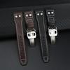 Odolný proti poškrábání Zesílené hrany Speciální rozhraní Spona s jehlou Vintage pro IWC Portofino Portugieser Mark Řemínek z hovězí kůže