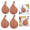 Wood Cutting Board Serving Tray Wooden Bread Meat Steak Fruits Decor with Handle Vegetables Cheese for Kitchen Chopping Board
