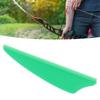 50 Pcs Feather Fletching Light Weight Shield Arrow Fletches DIY Arrow Feathers Fletches for Outdoors Archery Green