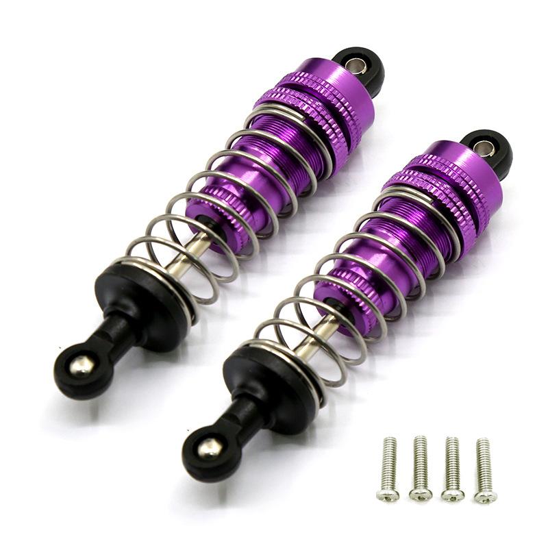 2PCS 1/16 RC Car Oil Shock Absorber Damper Metal RC Car Upgrade Parts Accessories For SCY 16101 16102 16103
