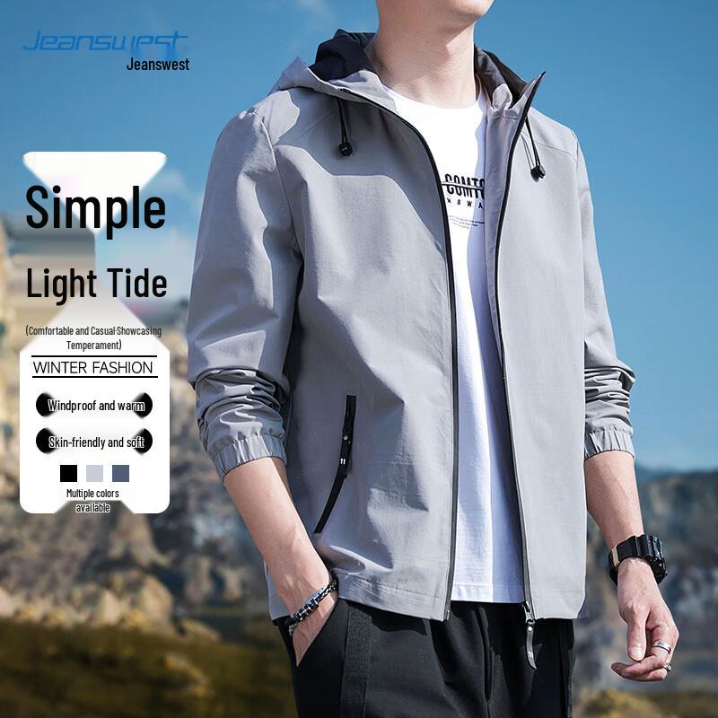 

Jeanswest Men s Hooded Casual Jacket 3XL